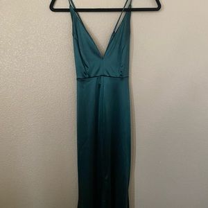 Windsor Silk Green Dress
